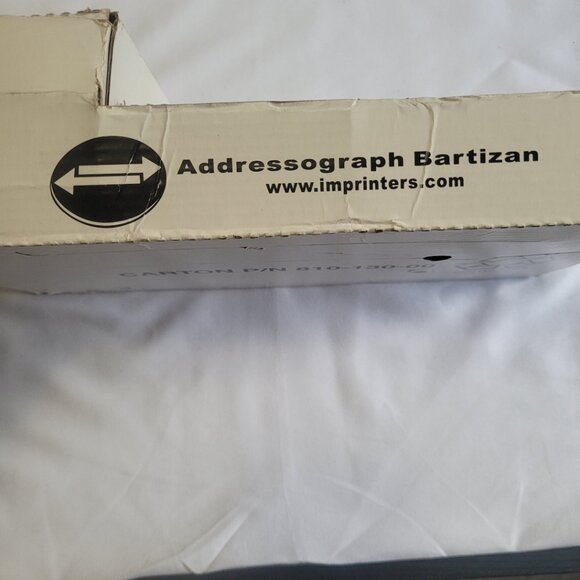 Addressograph Bartizan Manual Credit Card Imprinter #4850 -Works perfectly - Picture 5 of 7